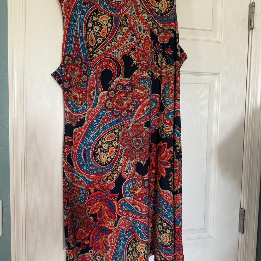 Tommy Hilfiger Multicolor Paisley Dress